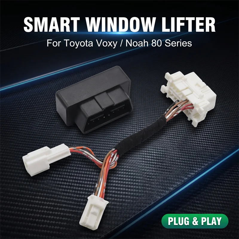 Auto Window Closer for Toyota Noah Voxy Esquire 80 Series, Speed Sensitive Door Lock, Plug & Play Remote Window Roll Up Down`