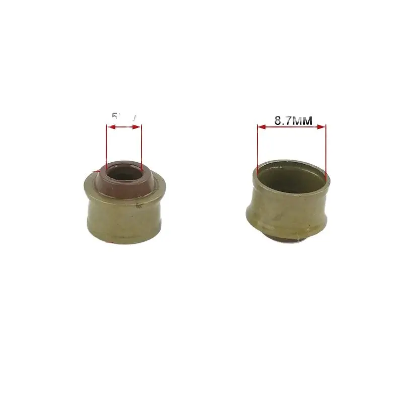 2PCS Valve Seal For Yanmar China Diesel Engine Generator 170F 178F 186F L40 L70 L100  Valve Stem Seal