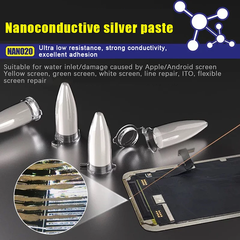 

ITO Silver Paste: Get Outstanding Phone Repair Results with MECHANIC Nano Conductive NANO20