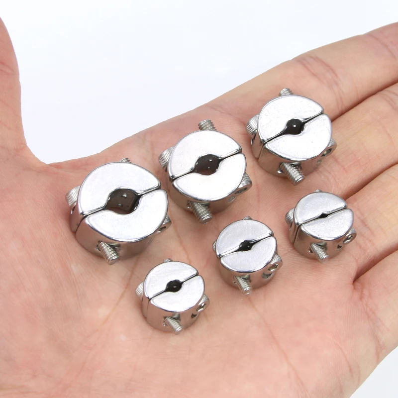 Picture 4: 316 stainless steel cable double stranded screw lock, adjustable metal rope clamp for 2/3/4/5/6/8mm steel cables
