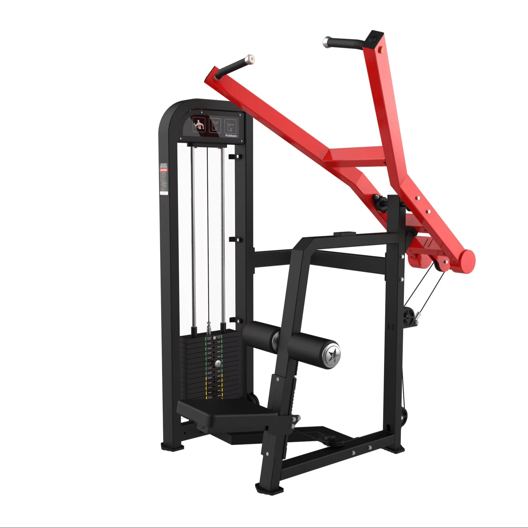 Training Equipment Fitness Commercial Strength Equipment Seated Lat Pull Down Trainer