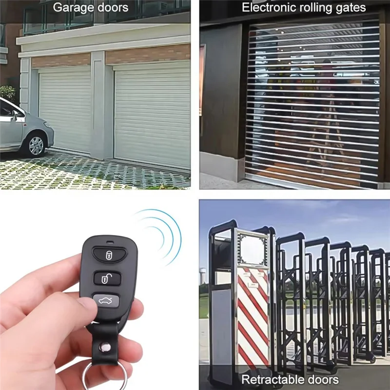 4 قناة 433 ميجا هرتز استنساخ التحكم عن بعد RF الارسال اللاسلكي مفتاح لسيارة كهربائية باب المرآب دراجة نارية كهربائية