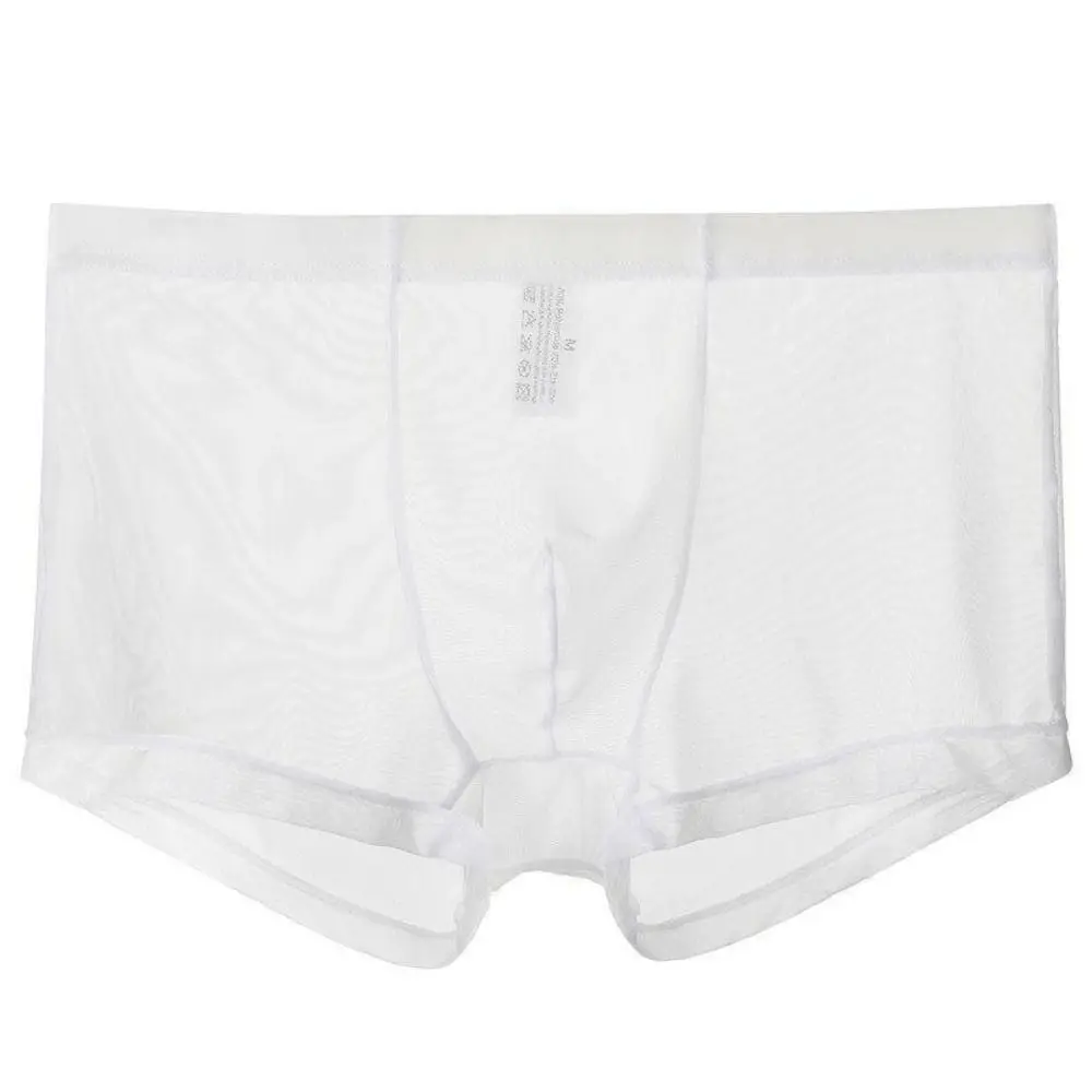 Sous-vêtements Sexy pour Homme, Slip Bas, Bulge Ice, Inj, Boxers Transparents, Lingerie Intime, Ultra-Mince, Translucide