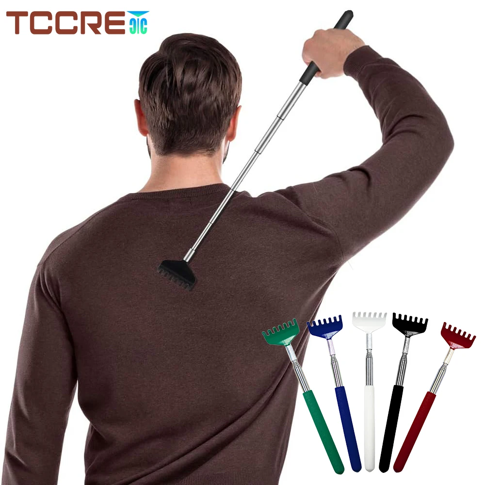 

1Pcs Oversize Back Scratcher Extendable Back Scratcher, Metal Massage Wider Claw, Back Scratcher Massager Extend Up To 68CM