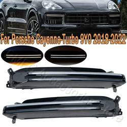 Car LED DRL Light Front Bumper Daylight Running Light For Porsche Cayenne Turbo 9Y0 2018 2019 2020 2021 2022 9Y0953049 9Y0953050