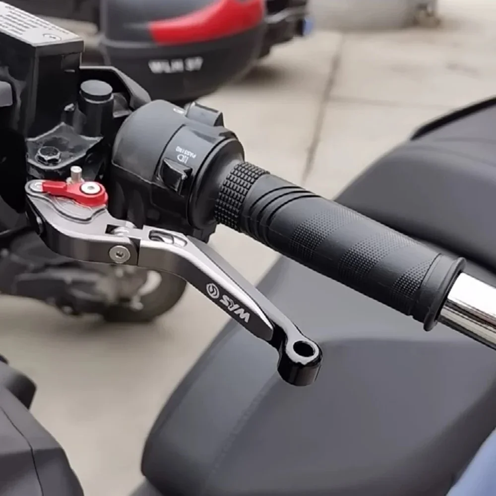 【Factory Direct】For SYM Fiddle DX158 special modification accessories: brake horn, hand brake lever folding pull rod accessory