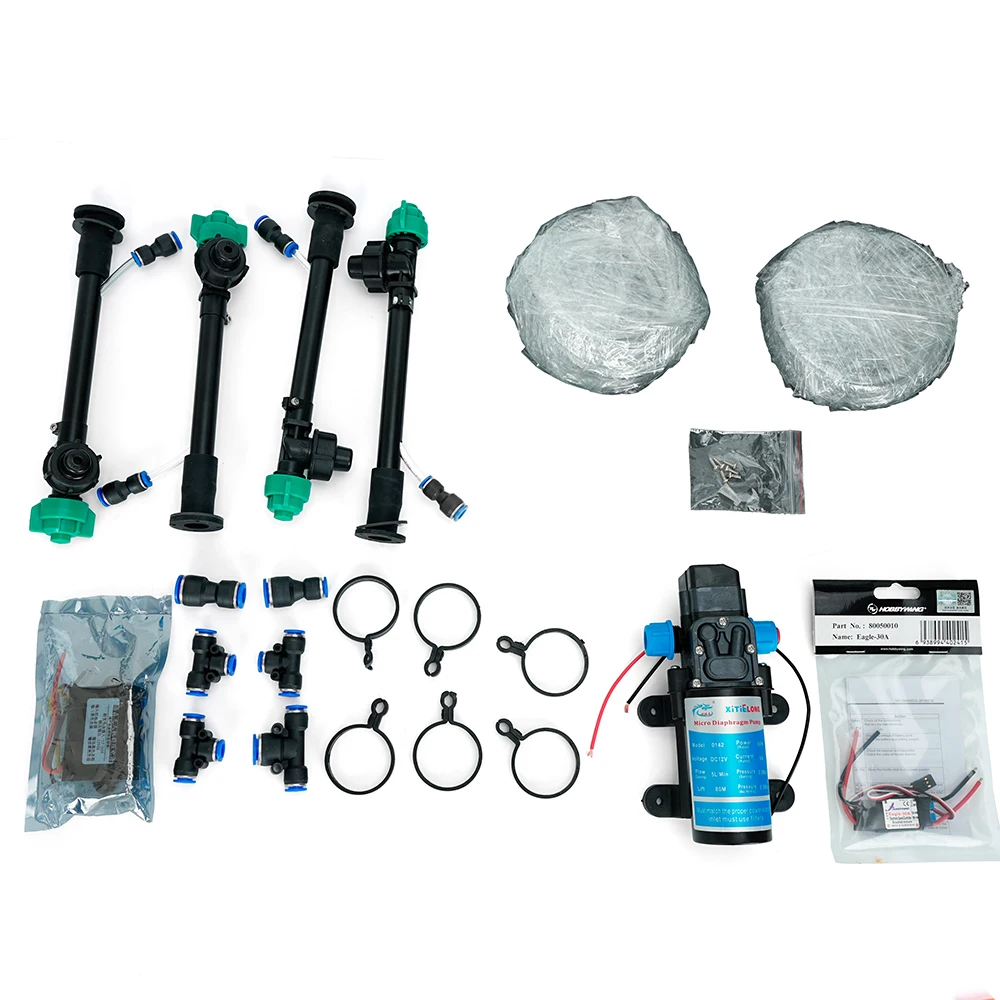 High Pressure Sprayer Extension Pole With Fan & Cone Nozzles, 6mm 8mm Mist Head, Agricultural Crop Protection Sprayer