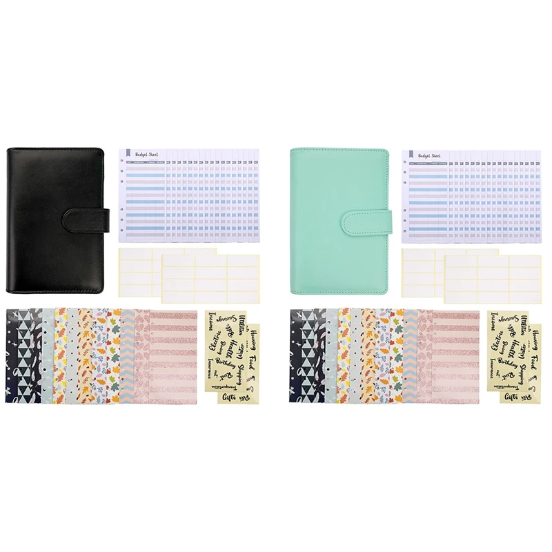 A6 Binder Budget Cash Envelopes, Budget Planner Organizer System For Budgeting And Saving Suitable For Any Occasion