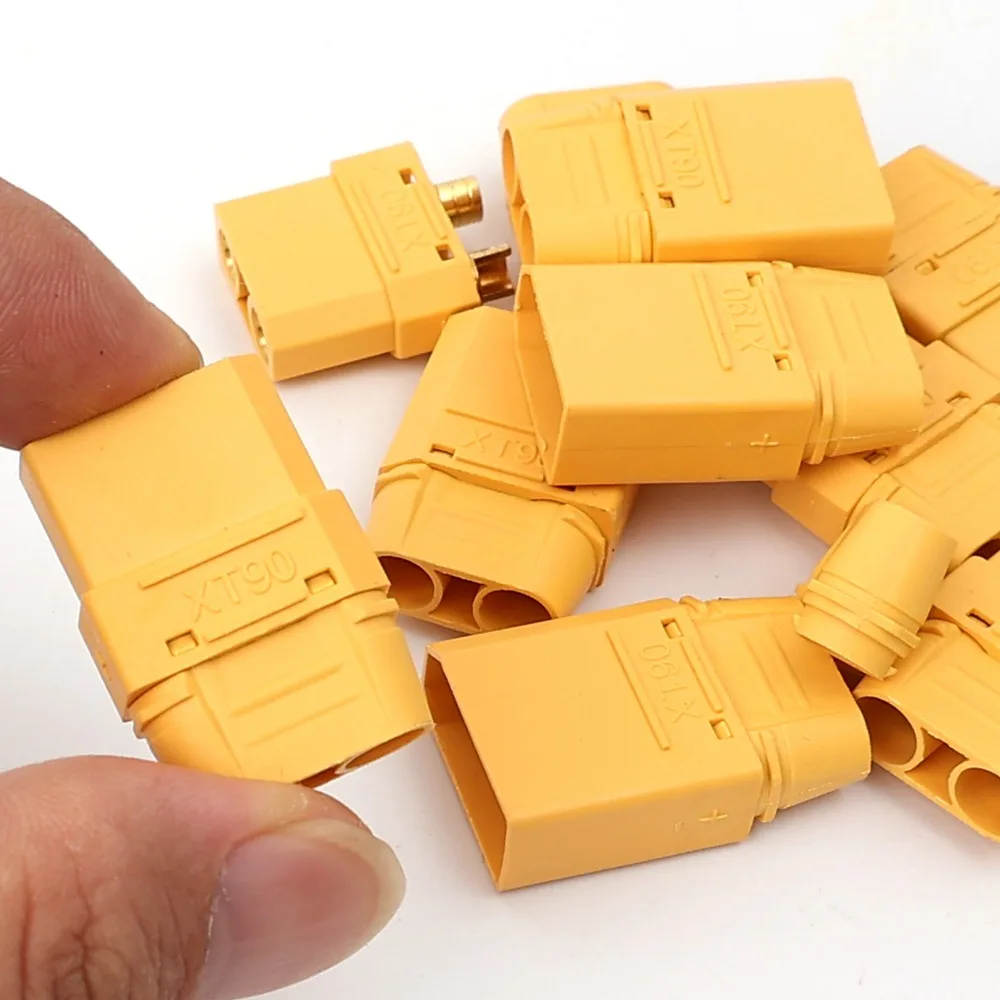 XT90 Stecker XT90H Stecker-Buchse Hochstrom-Batterieadapter mit Hülle für RC Flugzeug Hubschrauber Auto LKW Lipo-Teile – Detail 5