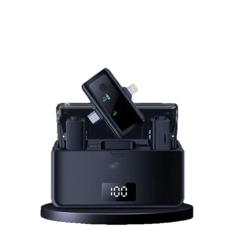 MC218 wireless collar microphone Karaoke radio microphone noise  mobile phone universal microphone dual live broadcast dedicated