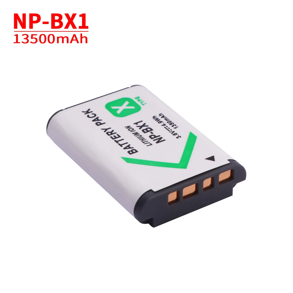 3.6V NP BX1 NPBX1 1350mAh NP-BX1 Battery For Sony fdr x3000 HDR as300 DSC rx100 iii zv-1 DSC RX1 RX100iii AS300V HDR-AS300R