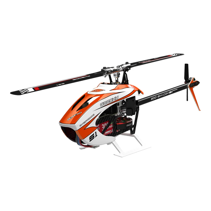 In Stock 2025 New GOOSKY LEGEND S1 BNF 3D RC Helicopter 6CH 3D Flybarless Dual Brushless Motor Direct-Drive RC Helicopter
