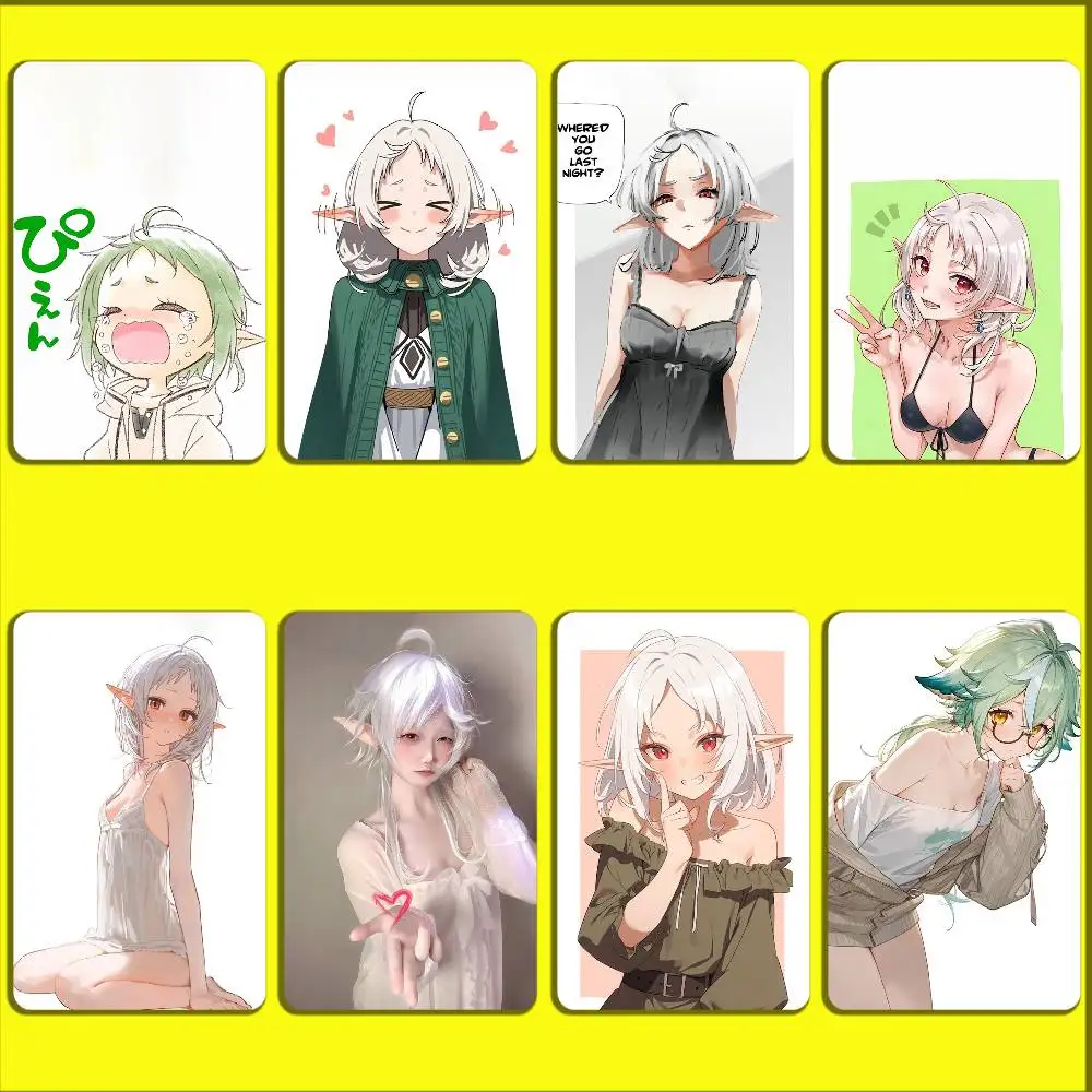 

M-Mushoku Sylphiette T-Tensei Card Stickers For Debit Bank Credit Cards Metro Bus Pass Sticker Decoration Cover Skin