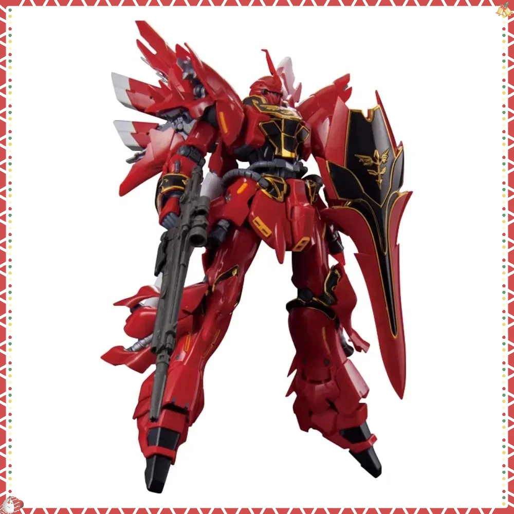 

Bandai Genuine SINANJU RG 1/144 Gundam Anime Action Figure Robot Periphery Assembie Toys