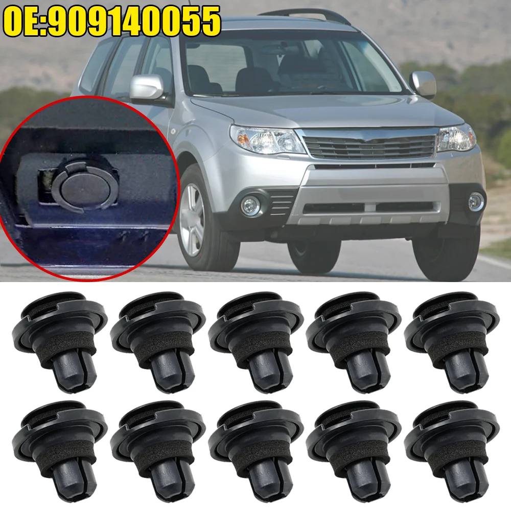 10Pcs For Subaru Forester SH 2008 2009 2010 2011 2012 909140055 Car Side Skirt Protective Panel Bottom Fixing Buckle Clip new