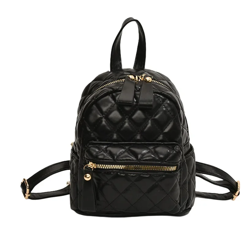 

Fashion Backpack Women Designer PU Leather Small Girl Backpack Bag Leisure Women Shoulder Bag Mini School Backpack Travel Bag