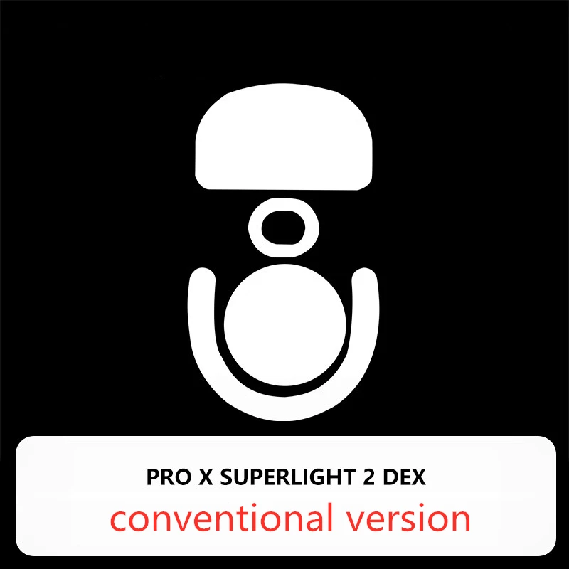 1 Set Ultraglide Mouse Skates For Logitech G PRO X Superlight 2 DEX GPW 4th Generation Control Speed Feet ICE Glides PTFE Feet