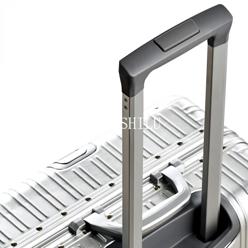 KANGSHILU Aluminum Magnesium Alloy Cabin Suitcase Offers With Wheels travel suitcases large Size Luggage new in Carry-on