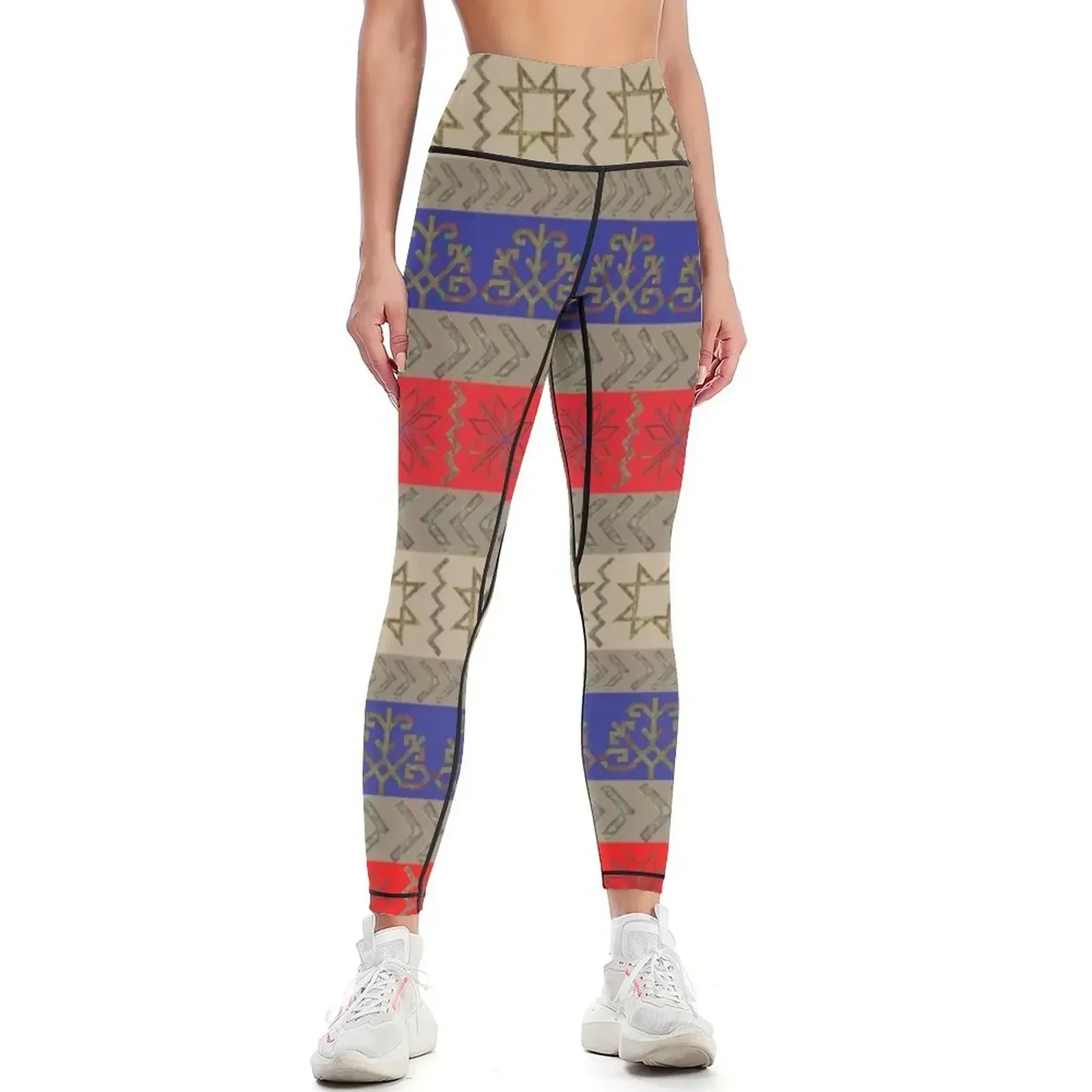 

Latvian Symbology 1 Leggings Women's high waist high waist Jogger pants fitness set gym Womens Leggings