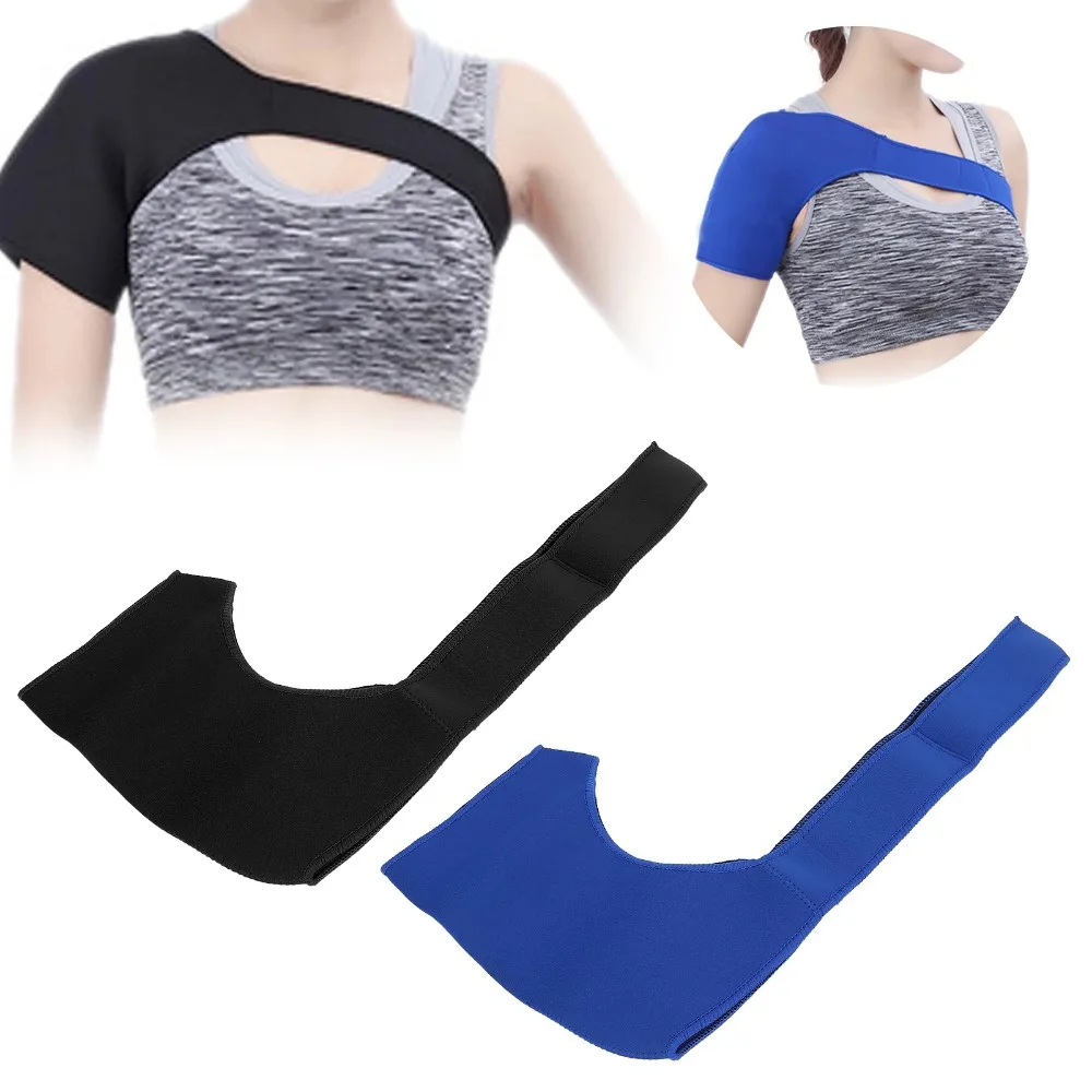 Left/Right Shoulder Bandage Shoulder Support Strap Shoulder Dislocation Arthritis Warm Pain Injuries Arms Protector Bandages New
