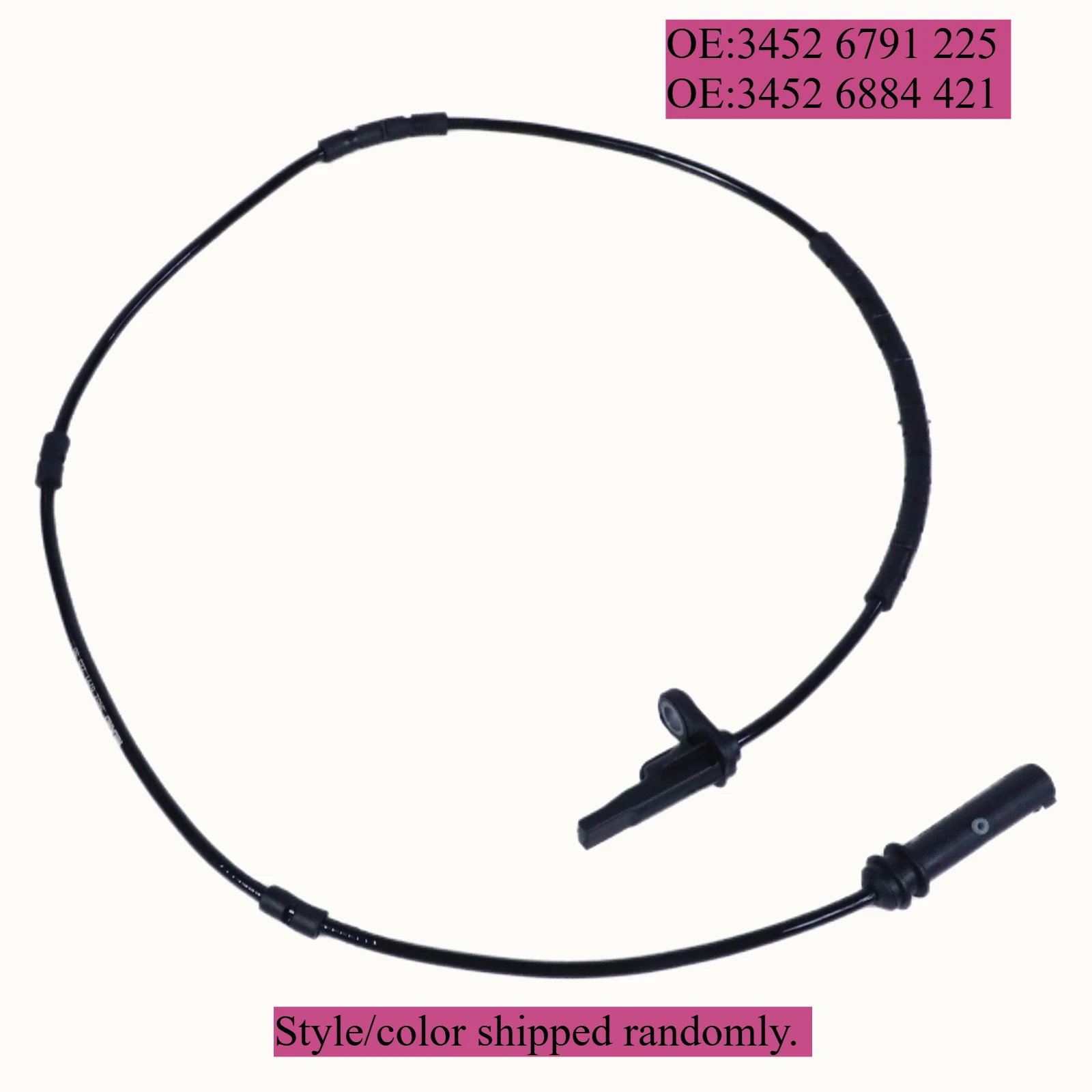 

Rear LH / RH ABS Speed Sensor for BMW F20 116d 120d 125i 120i M140i 228i 318d 320i 328i 335i 420i 430i, 34526791225, 34526884421