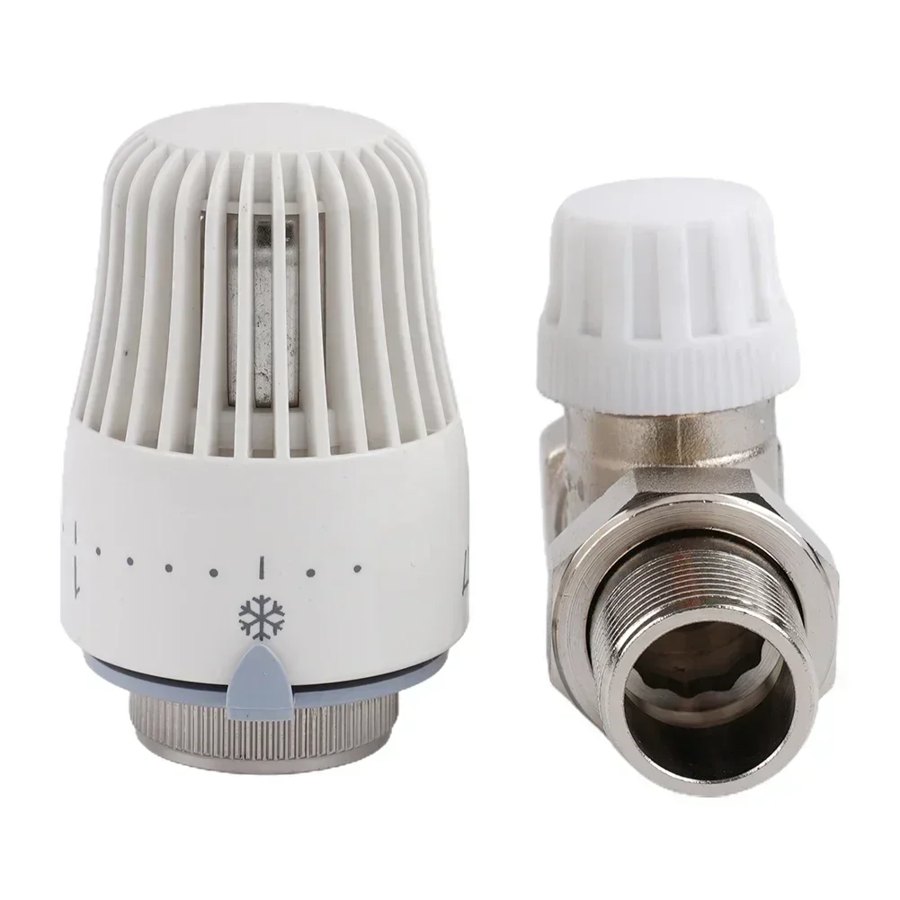 Plumbing Thermostatic Valve Pneumatic Temperature Heater Control Remote System Controller Radiator Head For Heating Valve