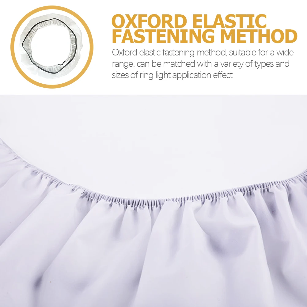 

Ring Light Diffuser Soft Light Shade Photography Reflector Studio Lighting Accessories Adjustable Diffuser Sock Circular