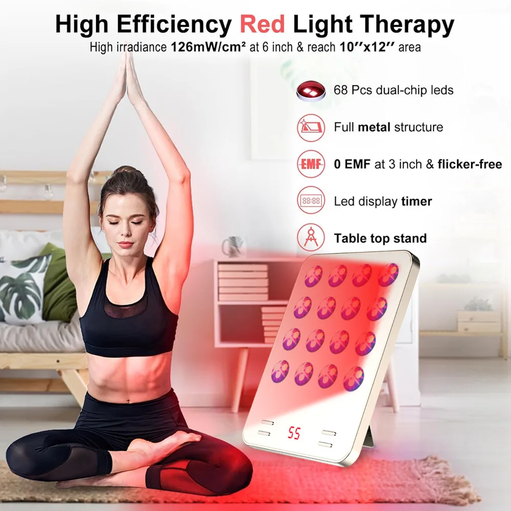 LED blue light large row light household physiotherapy beauty instrument skin rejuvenation instrument beauty lamp