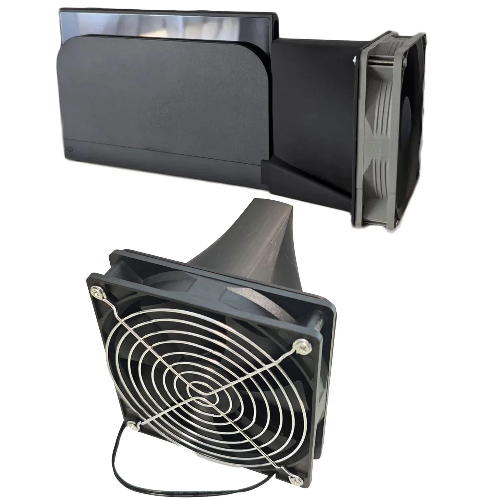 Black 3D-Printed Cooling Fan For Switch 2 Game Console Radiator Heat Gaming Accessories Long-Lasting Performance Cooling Fan