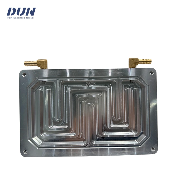 CNC Customized Water-cooled Liquid Cooling Bottom Plate for VOTOL Controller EM260S - Image 3