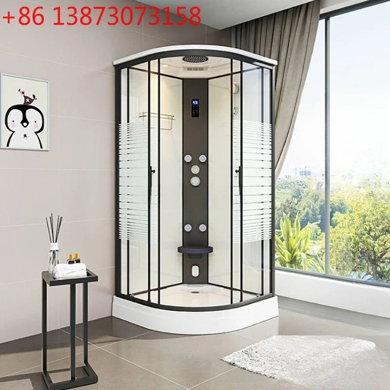 03.*Integral shower room Integrated household bathroom Rural bathroom Finished bath room Bathroom glass partition