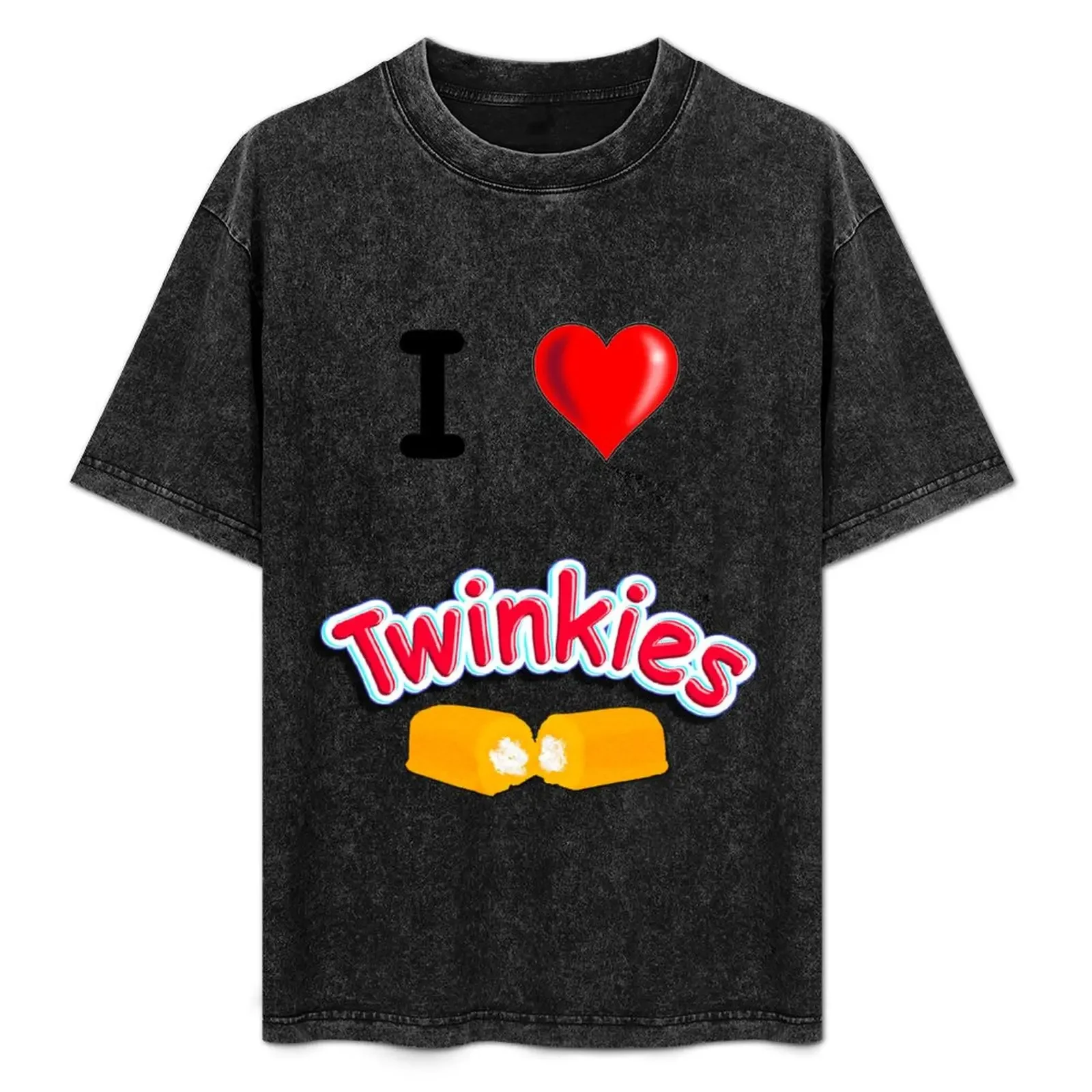 

I Love Twinkies T-Shirt oversize t-shirts man customs shirts graphic tees fashion shirts t shirt men 100℅ cotton