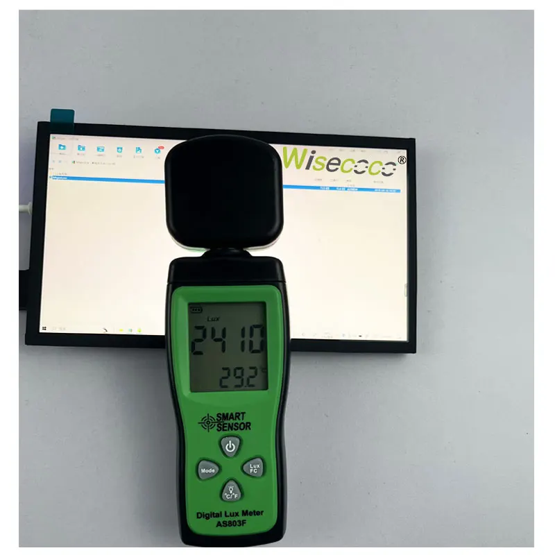Imagem -02 - Luz Solar-tela Lcd Automotiva ao ar Livre Tela de Luz Solar Luminância Lcd Exibição de Temperatura Ampla 1920x1080 2000 Nits 7
