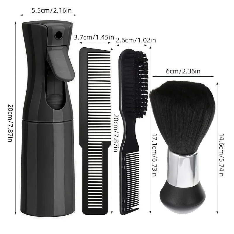 4 Piece Set Salon Professional Hair Cutting Kit