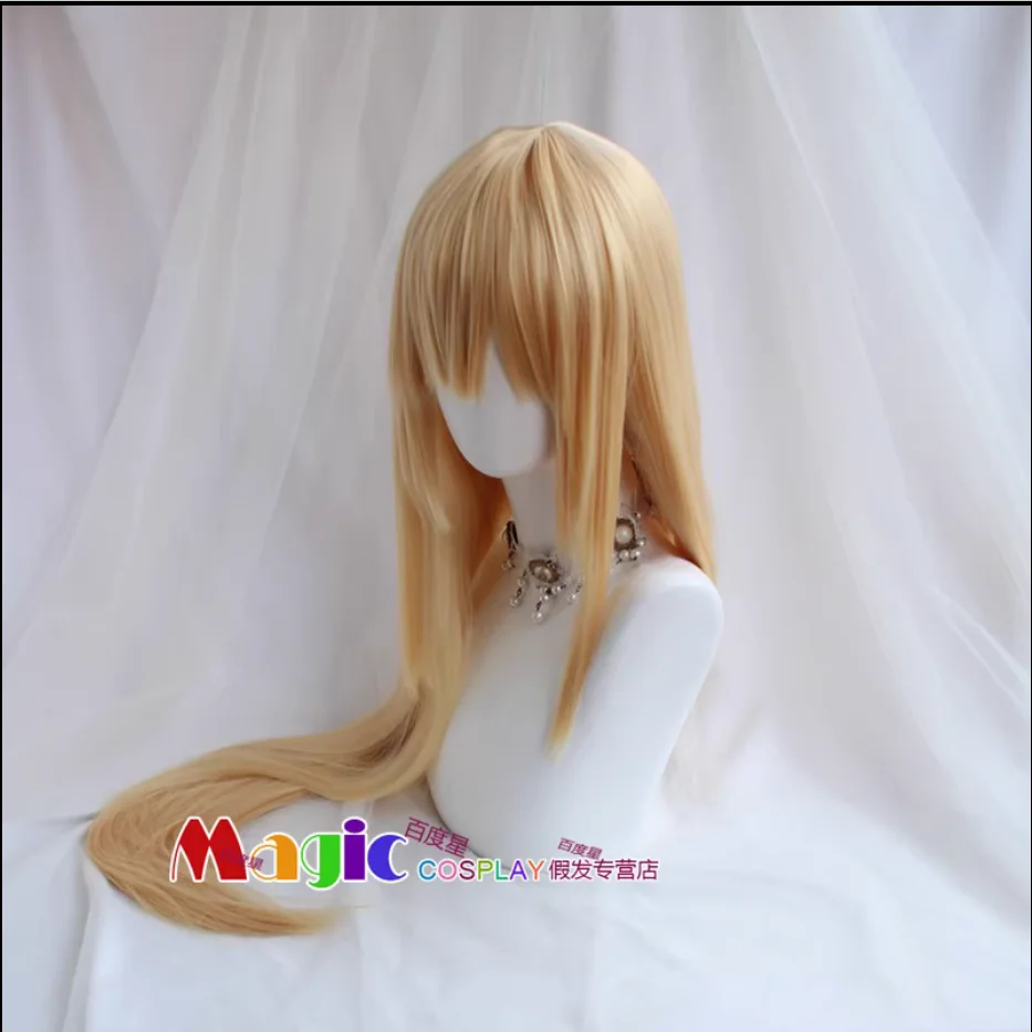 Anime Stuff Girl, Little Buried Sword Dancing Luando Shiro COS Wig Apricot Takasaka Toshina