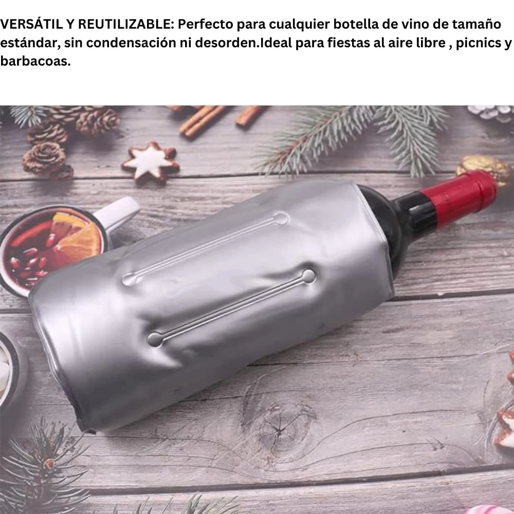 Resfriador Rápido de Garrafas - Wine Chiller Sleeve avaliação e preço