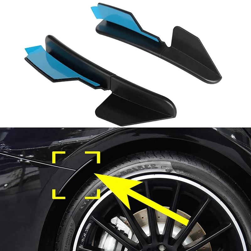 4X Car Rear Bumper Cover Trim Fender Flare Extension Wheel Eyebrow For Mercedes Benz CLA C117 CLA45 AMG CLA180 2013-2019