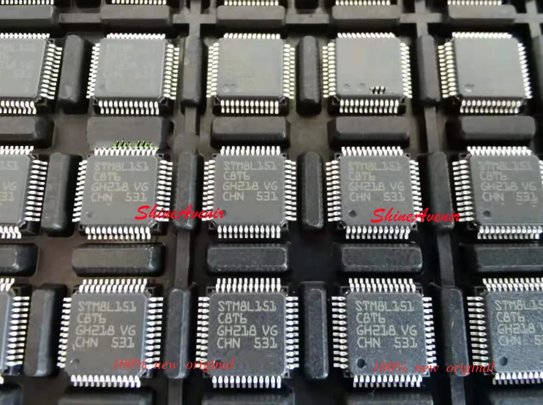 

15pcs STM8L151C8T6 LQFP48 GD32F103RET6 LQFP64 LE88221DLC QFP80 RTL8201CP-VD-LF QFP48 100% new original