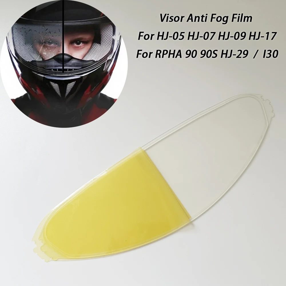 

Helmet Visor Film Anti Fog For HJC HJ-05 HJ-07 HJ-09 HJ-17 I30 RPHA 90 90S Motorcycle Helmet Antifog Lens Film Accessories