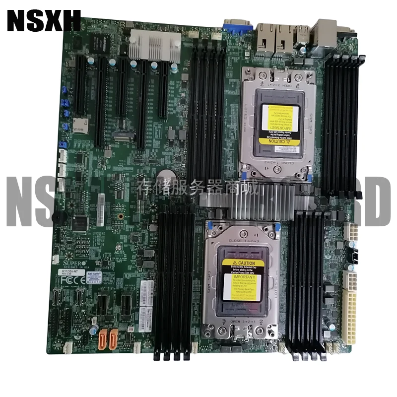 

Socket SP3 H11DSi-NT Motherboard Support EPYC 7000 CPU DDR4 EATX Mainboard 100% Tested Fully Work
