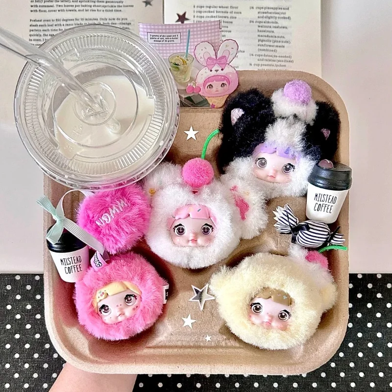 

Новая оригинальная клейкая кукла Nommi Sweetness, 100% серия, слепая коробка, плюшевая игрушка, сумка, подвеска, коллекционная кавайная кукла, подарок на день рождения для девочек