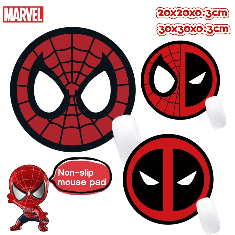 

Marvel Spider-Man Deadpool Anime Cartoon Pattern Funny Mouse Pad Creative Personalized Non-Slip Small-Sized Desk Mat Decoration
