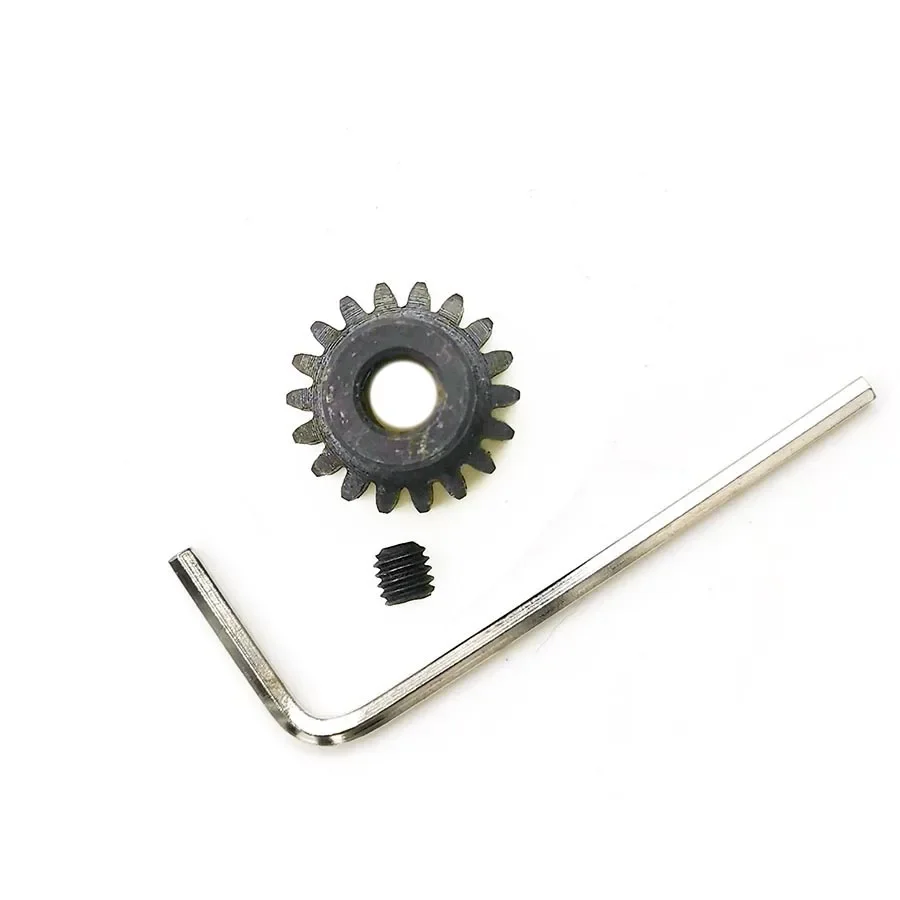 185A 0.8M Metal Gear 16mm Diameter 0.8 Moldue 18 Teeth Hole 5mm Good Mechanical Hard Gear