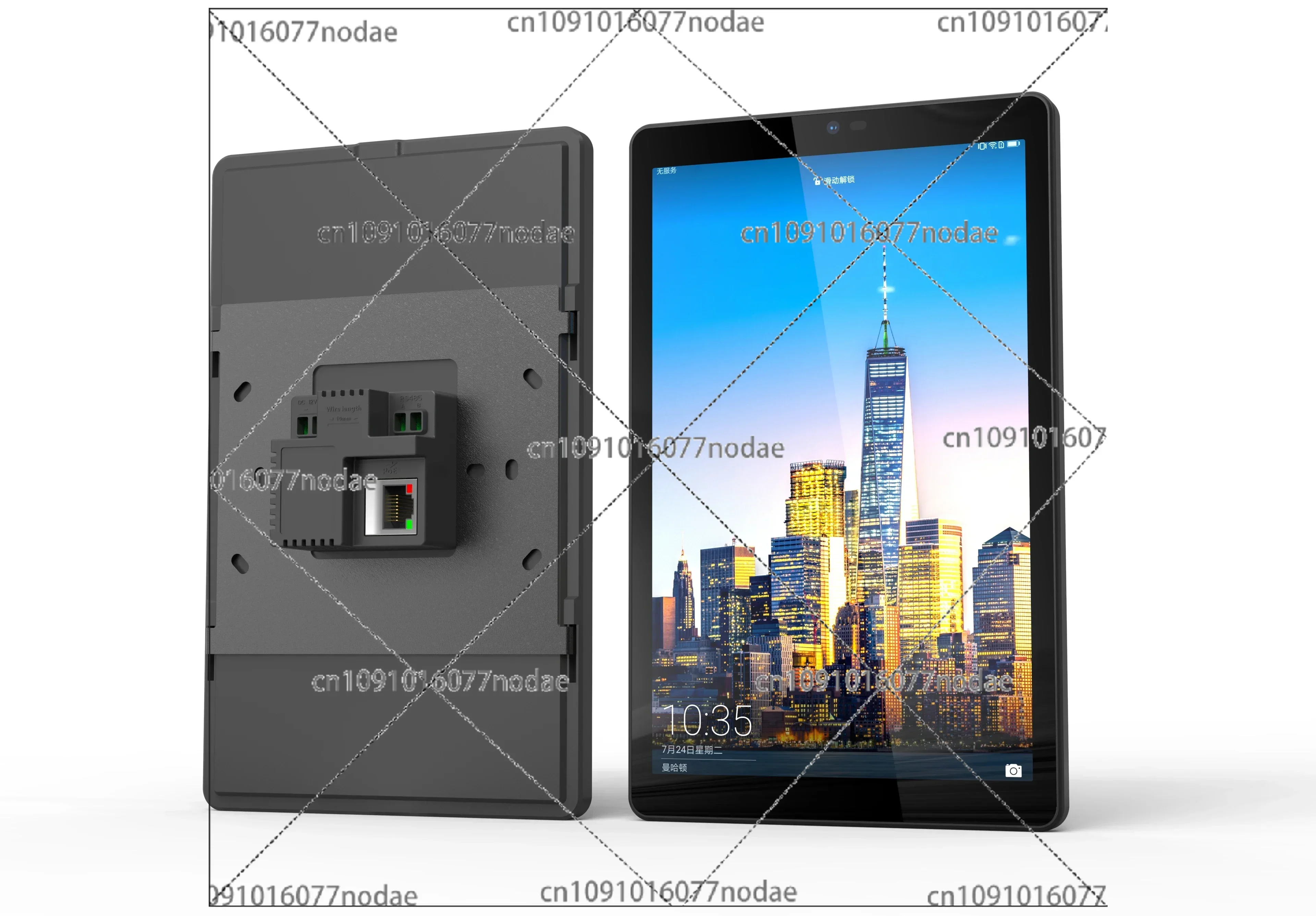 8inch Android 11 Os Flush Mount Tablet Screen Poe Power Android Tablet Rockchip Rk3566 Smart Home Tablet Pc 2G/32G