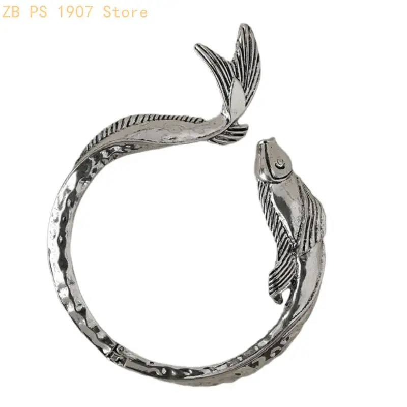 

Fish Necklace Exaggerated Statement Jewelry Exaggerated Necklace Fashion Neck Jewelry Unique Necklace for Any Occasion 55KA