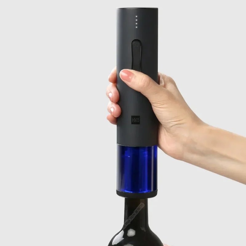 Automatic Wine Bottle Opener Kit Electric Corkscrew With Foil Cutter Decanter