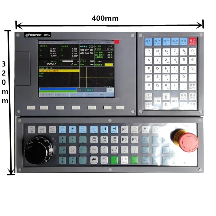 مجموعة ماكينة التصنيع باستخدام الحاسب الآلي WK620TA ، 3 محاور لآلة التصنيع باستخدام الحاسب الآلي ، استبدال جميع لـ Gsk ، وحدة تحكم CNC SYNTEC