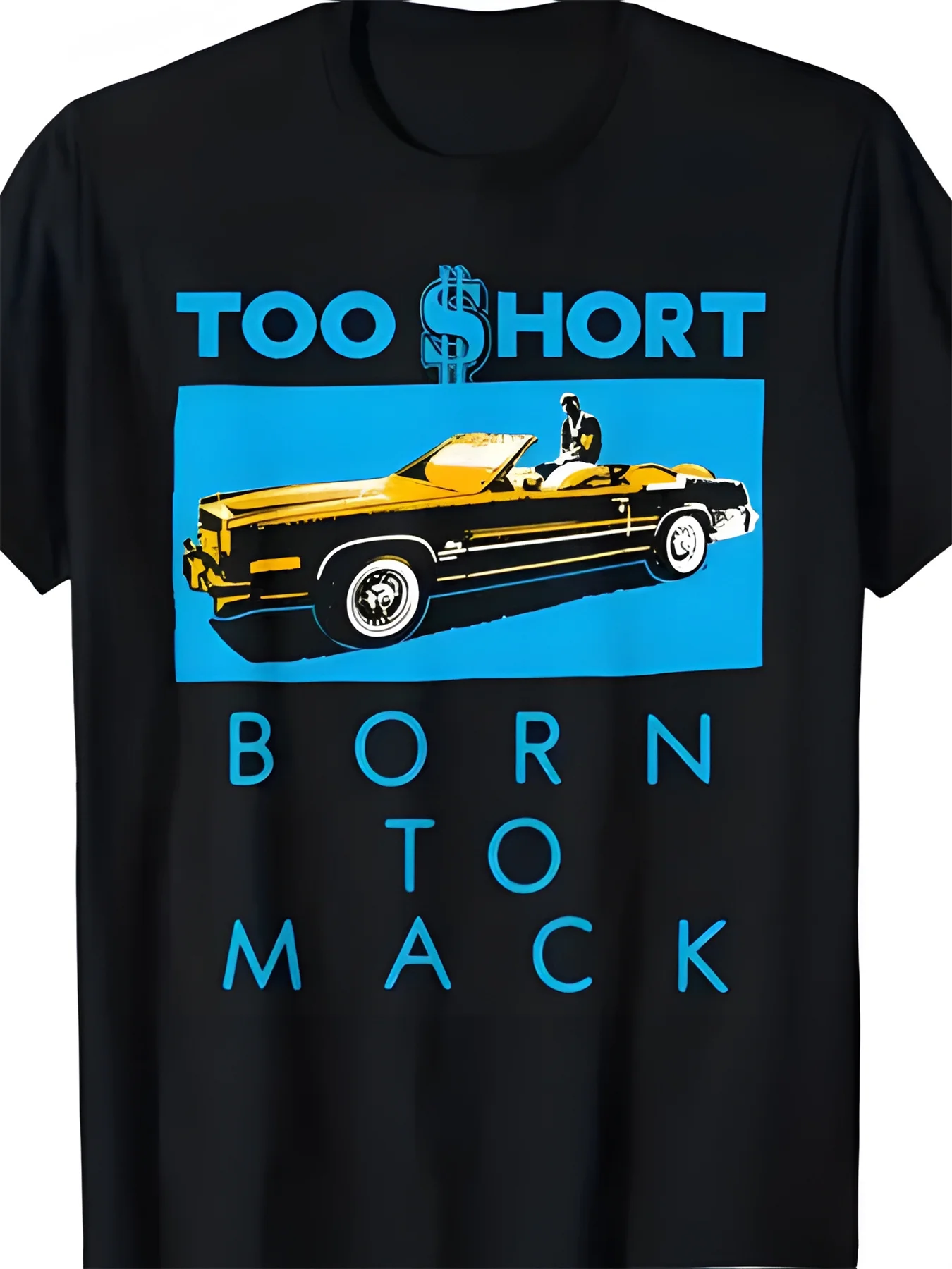 

Car Letter Print, 100% Pure Cotton Plus Size Men'S T-Shirt, 180G Heavyweight Round Neck Short Sleeved, Daily, Loose Fit