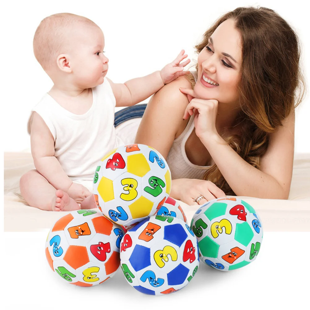 PU Sponge Soccer Football Kids Balls Kids Early Educational Toys for Children Babies ( )