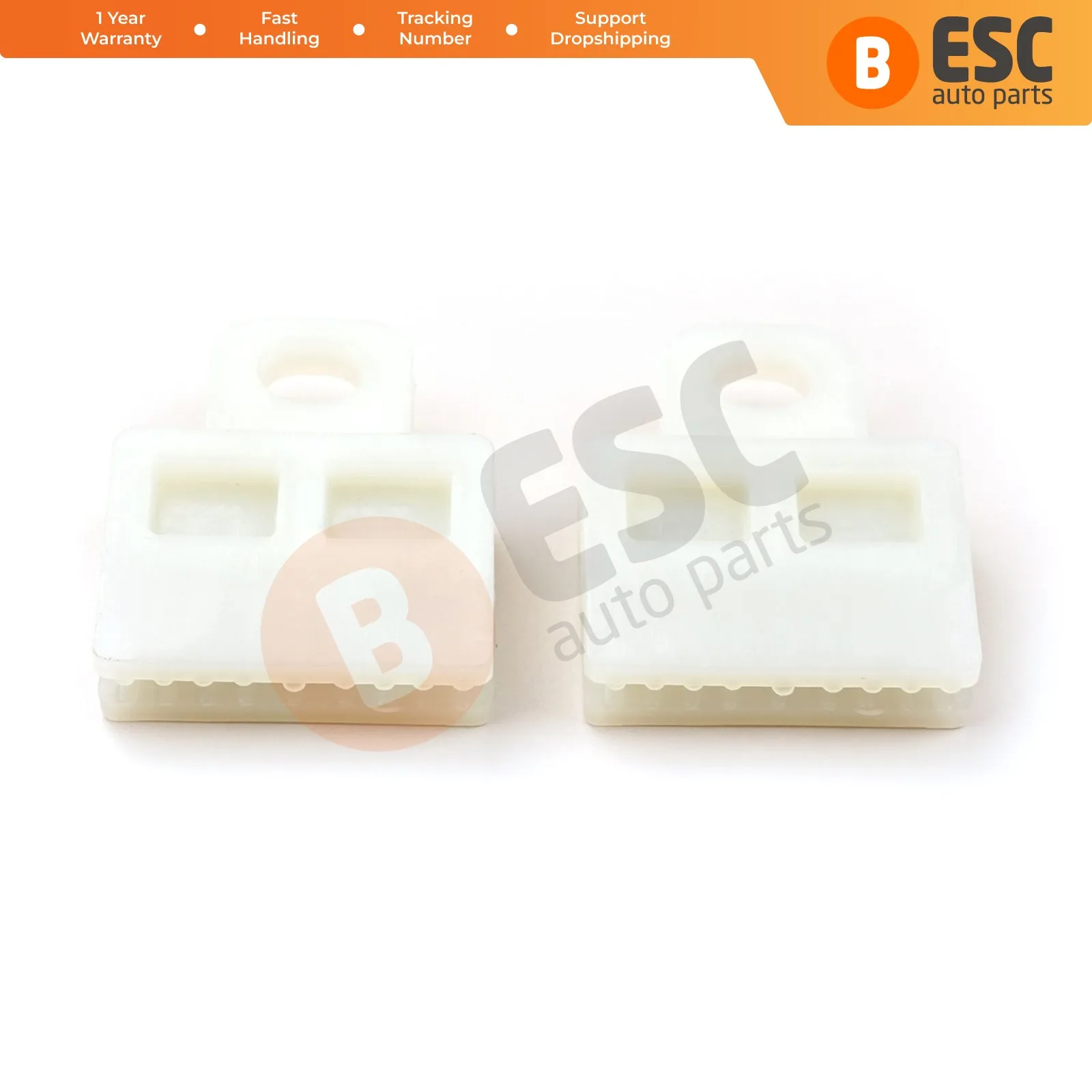 Esc-自動部品Wr5019,2個,ガラスチャンネル,スライダー,プラッシュコネクタ,トヨタ用クリップ,直送